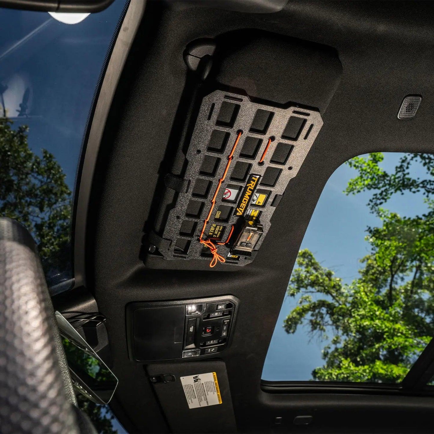 TRUMGETA Universal Sun Visor MOLLE Panel