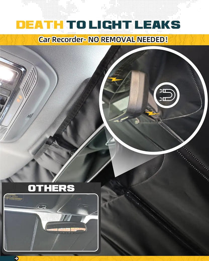 TRUMGETA Windshield Sun Shade Fit for Toyota Tacoma 2024 2025 2026 Front Window Sunscreen Sunshade 4th Gen Tacoma Accessories