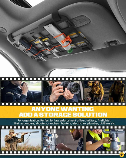 TRUMGETA Universal Sun Visor MOLLE Panel