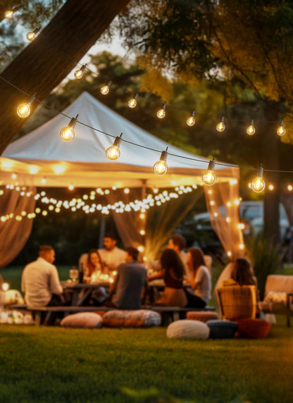 Lumières de Patio Extérieur G40 de 7,6 m