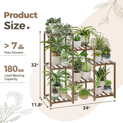 Meuble de Présentation pour Plantes d'Intérieur Bamworld