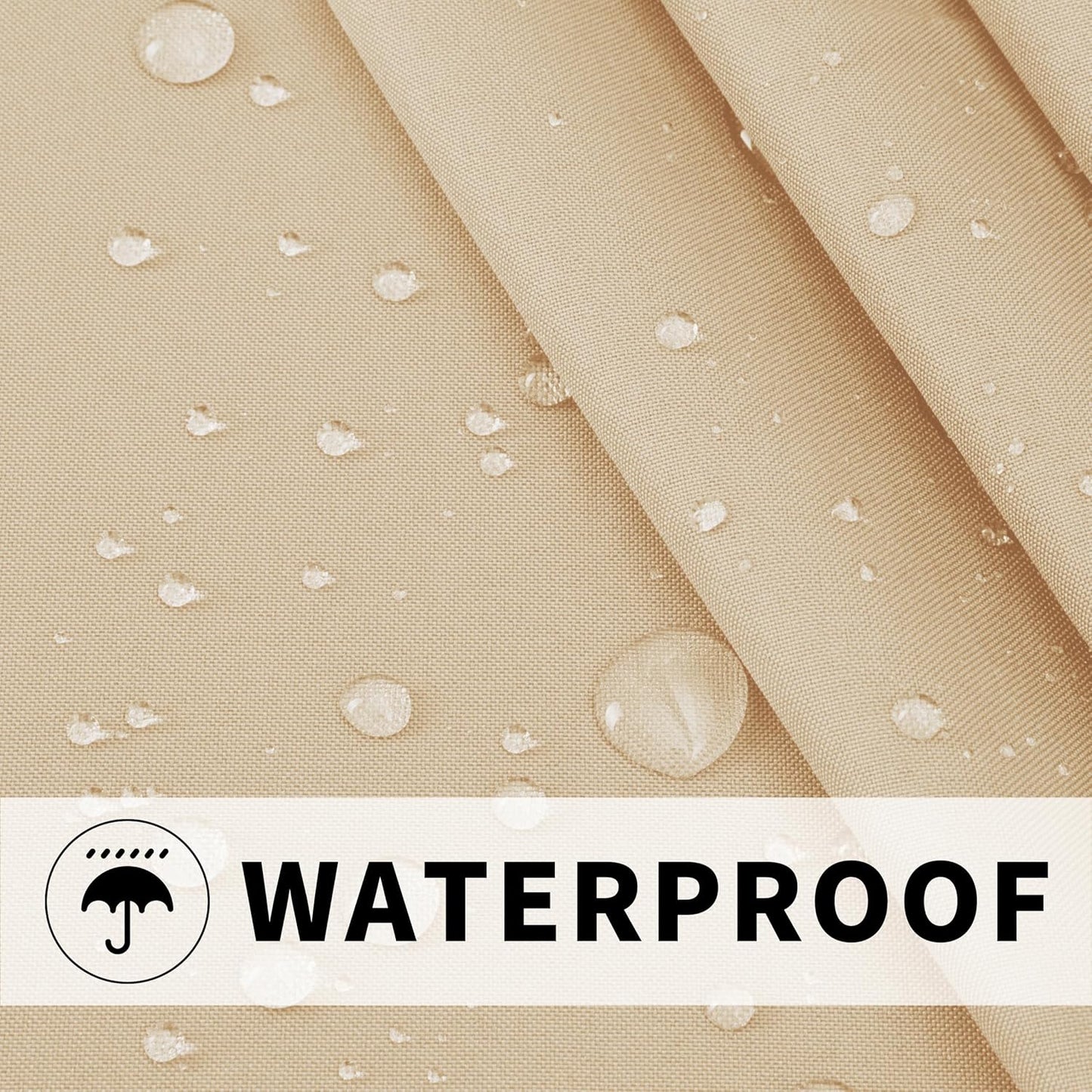 Rideaux de Terrasse / Extérieur Faciles à Installer (Détachables)