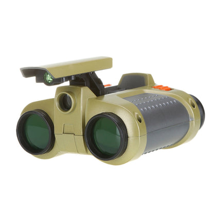 Kids Night Vision Binoculars with Pop-Up Light - Lightweight Spy Toy for Camping & Outdoor Adventure