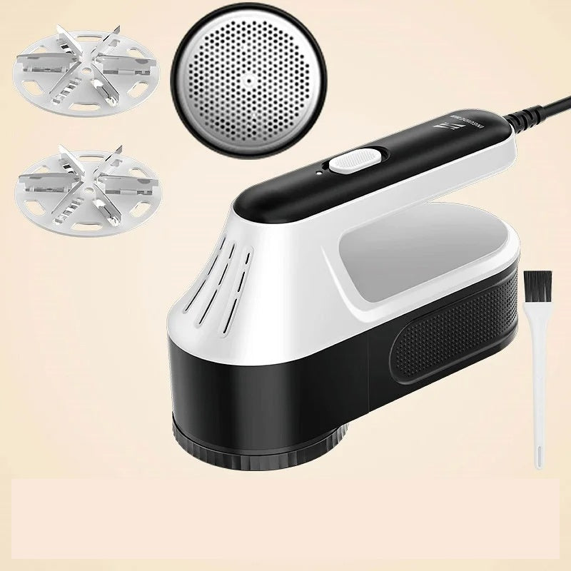Commercial Fabric Hair Remover - 45W Lint Shaving Machine with 2 Speeds for Clothes, Sofa & Home Textile Restoration