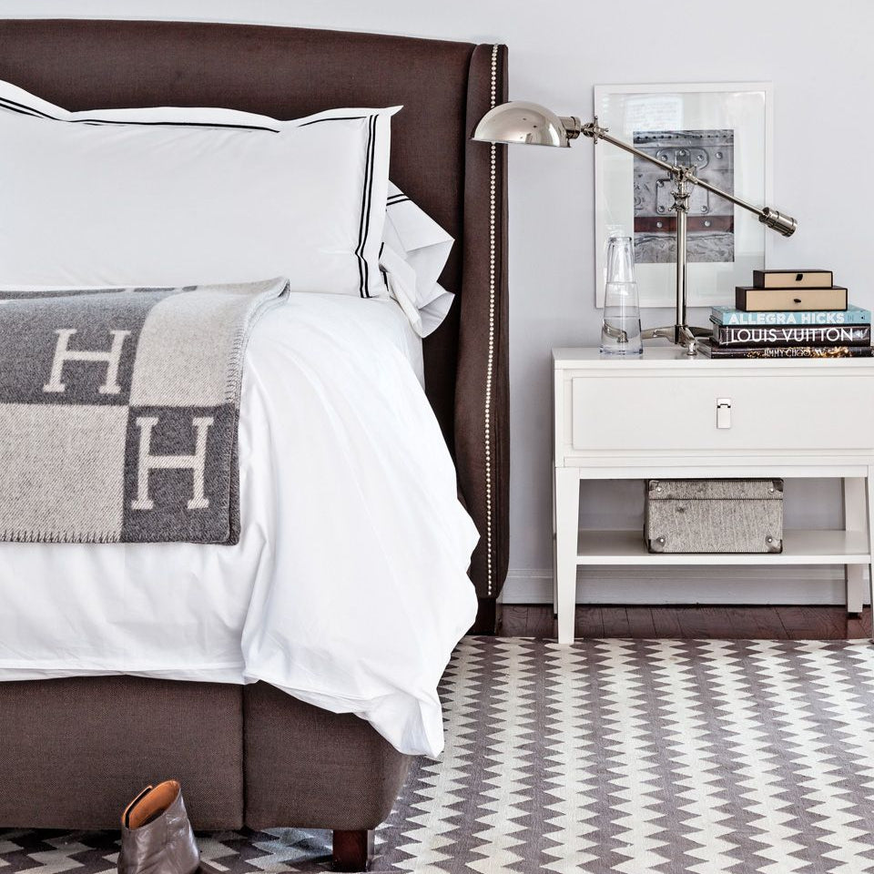 Élégante couverture en laine et cachemire - Isabelle